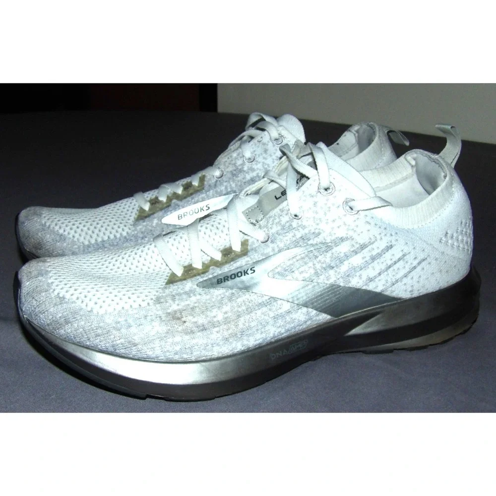 BROOKS Levitate 3 Light Gray Athletic Running Shoes Sneakers Women's 10 D